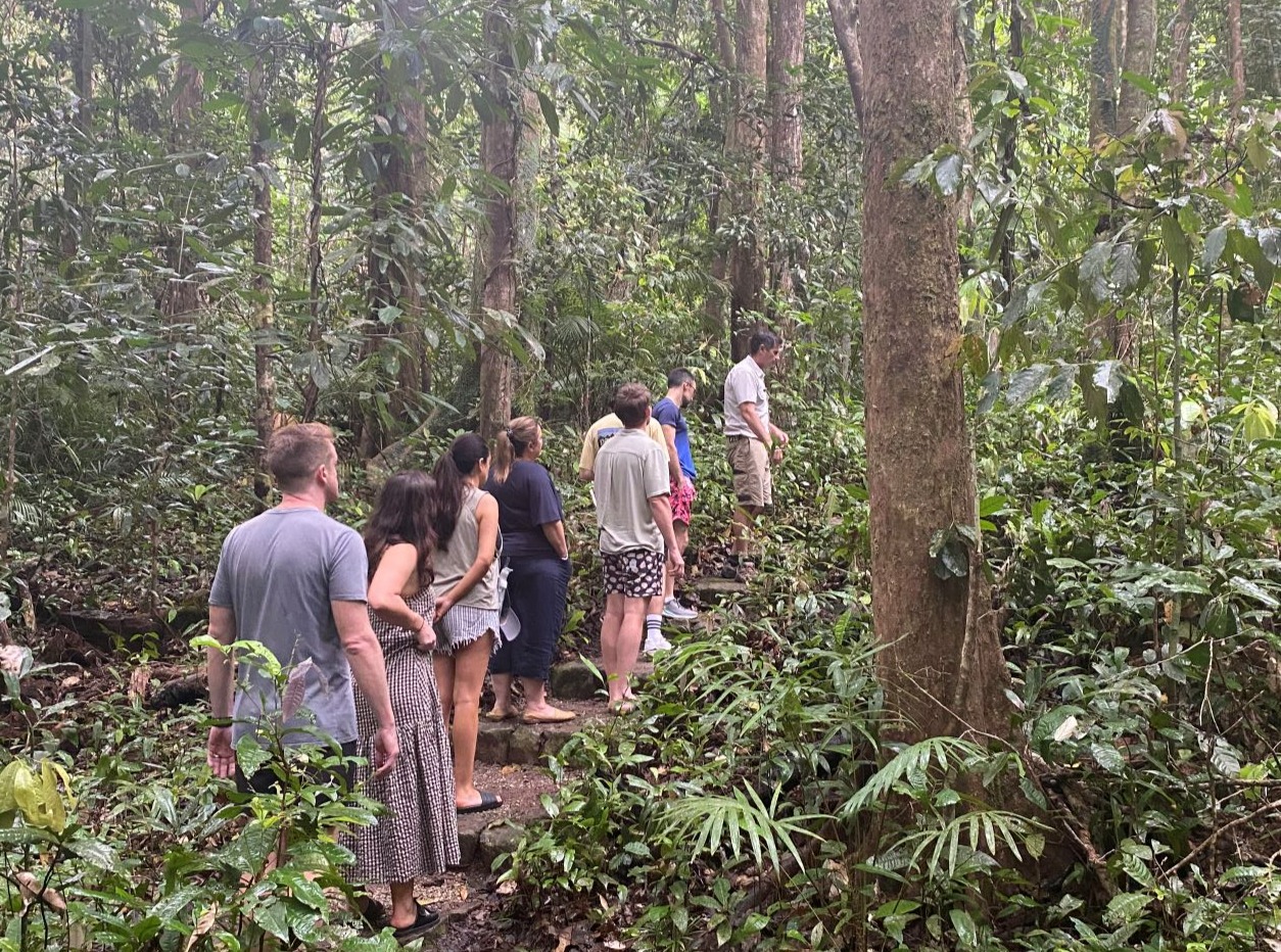 Team bush walk