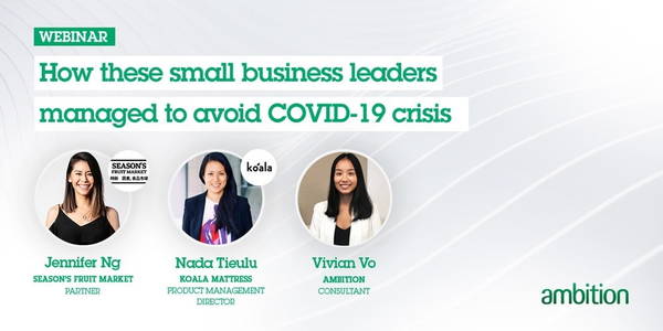 Small business leaders avoid COVID