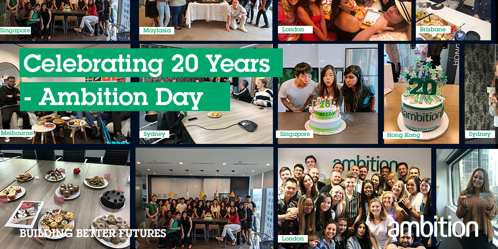 Celebrating 20 years of Ambition - Ambition Day