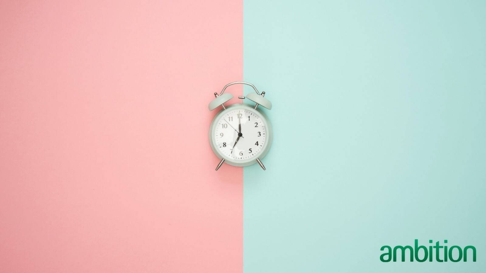 A clock